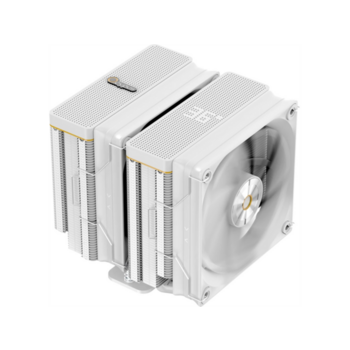 Кулер для процессора Ocypus Iota A62 WH, 2x120mm FAN, Display Panel, 6 HEAT PIPES, 4-PIN PWM, 500-2000 RPM, 29DBA, FDB, LGA115X/1200/1700/18XX, AM4/AM5