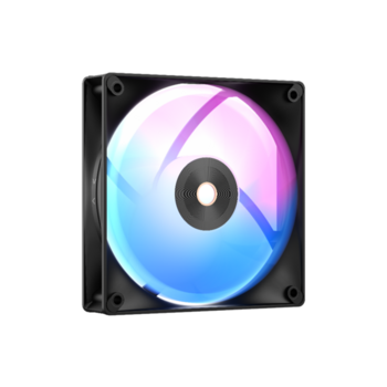 Кулер для процессора Ocypus Delta A40 BK ARGB, 120mm ARGB FAN, Top Panel, 4 HEAT PIPES, 4-PIN PWM, 500-2000 RPM, 29DBA, HYDRO BEARING, LGA115X/1200/1700/18XX, AM4/AM5