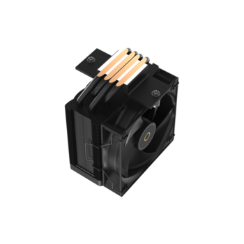 Кулер для процессора Ocypus Gamma A40 BK, 100mm FAN, Top Panel, 4 HEAT PIPES, 4-PIN PWM, 600-2400 RPM, 29DBA, HYDRO BEARING, LGA115X/1200/1700/18XX, AM4/AM5