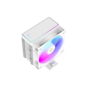 Кулер для процессора Ocypus Gamma A40 WH ARGB, 100mm ARGB FAN, Top ARGB Panel, 4 HEAT PIPES, 4-PIN PWM, 600-2400 RPM, 29DBA, HYDRO BEARING, LGA115X/1200/1700/18XX, AM4/AM5