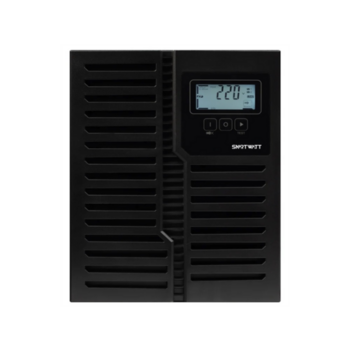 Источник бесперебойного питания SMARTWATT ИБП Онлайн, мощность 3000/2700 ВА/Вт, напольный, LCD дисплей, управляемые розетки, IEC13 - 8 шт.