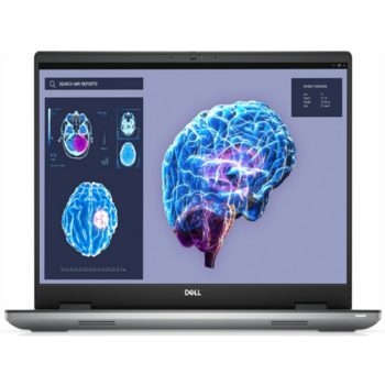 Ноутбук DELL Precision 7680 Core i7-13850HX 16.0" UHD+ AG 32GB (1x32GB) DDR5 1TB SSD, NV RTX 3500,Linux,2,6kg,2y,KB Eng/Rus