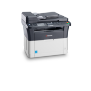 МФУ Kyocera FS-1125MFP, P/C/S/F, ч/б лазерный, A4, 25 стр/мин, 1800x600 dpi, 64 Мб, USB 2.0, Network, лоток 250 л., Duplex, автопод., старт.тонер 1000 стр.