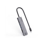 док-станция Docking Station WAVLINK USB-C Travel Mini/100W PowerDelivery/ 1xUSB3.0/1xUSB2.0/1xHDMI 4K 60HZ/1xGigabit LAN/SD/Micro SD Card Reader