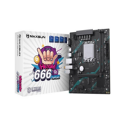 Материнская плата MAXSUN MS-H610M 666 WIFI6 ARGB, LGA1700, H610, 2*DDR4, 3*SATA3, M.2, USB 3.2, USB 2.0, 1*PCIEx16, 1*PCIEx1, VGA+HDMI, mATX