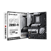 Материнская плата MAXSUN MS-Terminator Z890-A, LGA1851, Z890, 4*DDR5, 4*SATA3, 4*M.2, USB 3.2, USB 2.0, Type-C, 4*PCIEx16, HDMI+DP, ATX