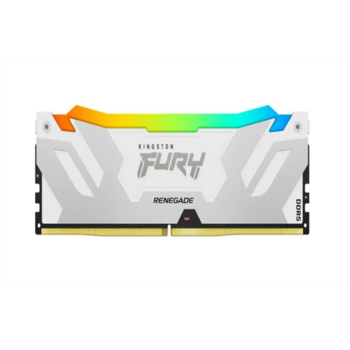 Оперативная память Kingston 16GB 6400MT/s DDR5 CL32 DIMM FURY Renegade RGB White XMP