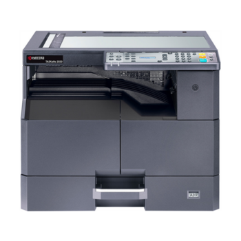 мфу Kyocera TASKalfa 2020 (P/S/C, черно-белая печать, А3, 20 стр/мин, 600 x 600 dpi, duplex, 256 МБ, USB, старт.тонер - да, 3.000, ориг.тонер TK-4140~16.000 , альт. 1102ZR3NL0)