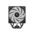 Кулер для процессора DEEPCOOL AG500 BK ARGB V2 LGA1700/1200/115X/AM5/AM4 (12шт/кор, TDP 240W, PWM, ARGB Fan 120mm, 5 тепл. трубок) RET