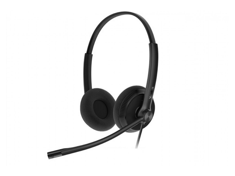 Гарнитура YEALINK YHS34 Dual Дуо, Проводная, HD звук, QD, RJ9, шт