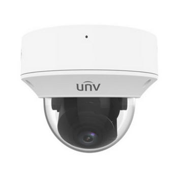 Камера Uniview Видеокамера IP купольная антивандальная, 1/2.8" 2 Мп КМОП @ 30 к/с, ИК-подсветка до 40м., LightHunter 0.0005 Лк @F1.2, объектив 2.7-13.5 мм моторизованный с автофокусировкой, WDR, 2D/3D DNR, U