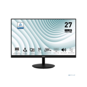 MSI PRO 27" MP271A {IPS 1920x1080 100Hz 1ms 1000:1 300cd 178/178 8bit(6bit+FRC) D-Sub HDMI1.4b DisplayPort1.2a 2x2W Tilt VESA}
