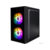 1STPLAYER FIREBASE X1 Black / mATX / 3x120mm LED fans / X1-BK-3F1