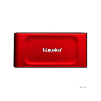 Kingston Portable SSD 1TB XS1000,Type-C/A, USB 3.2 Gen 2, R/W 1050/1000MB/s, 70x33x14mm, 29g., Red (5 лет) (SXS1000R/1000G)