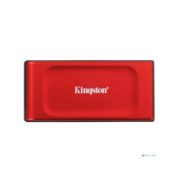 Kingston Portable SSD 2TB XS1000R, Type-C/A, USB 3.2 Gen 2, R/W 1050/1000MB/s, 70x33x14mm, 29g., Red (5 лет)