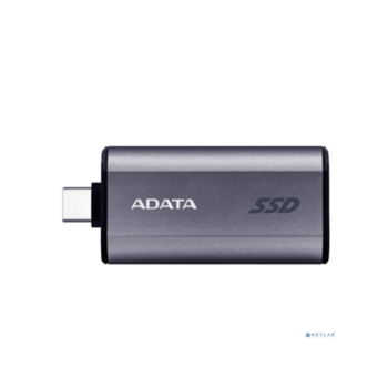 A-DATA Portable SSD 500GB A-DATA SC750, External, USB 3.2 Gen 2 Type-C, [R/W -1050/1000 MB/s] серый (SC750-500G-CCBK)