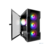 1STPLAYER Корпус TRILOBITE T3-G Black / mATX, TG / 4x 120mm LED fans inc. / T3-G-BK-4F1