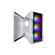 1STPLAYER Корпус TRILOBITE T3-G White / mATX, TG / 4x 120mm LED fans inc. / T3-G-WH-4F1-W