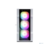 1STPLAYER Корпус TRILOBITE T3-G White / mATX, TG / 4x 120mm LED fans inc. / T3-G-WH-4F1-W