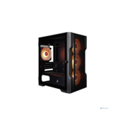 1STPLAYER Корпус TRILOBITE T3 Black / mATX, TG / 4x 120mm LED fans inc. / T3-BK-4F1