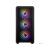 1STPLAYER TRILOBITE T5 Black / mATX, TG / 4x120mm LED fans inc. / T5-BK-4F1