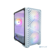 1STPLAYER TRILOBITE T5 White / mATX, TG / 4x120mm LED fans inc. / T5-WH-4F1-W