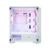 1STPLAYER TRILOBITE T5 White / mATX, TG / 4x120mm LED fans inc. / T5-WH-4F1-W