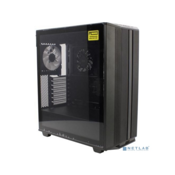 GameMax Корпус Precision COC Black (T808) (ATX, Черн, 2*USB 3.0, Зак.стекло, 1*120мм+ COC, без БП)