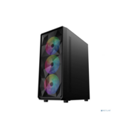 1STPLAYER FD3 Black / ATX / 4x120mm LED fans inc. / FD3-BK-4F1