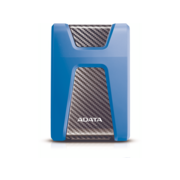 Внешний жесткий диск Внешний жесткий диск/ Portable HDD 2TB ADATA HD650 (Blue), Silicone, USB 3.2 Gen1, 121x81x21mm, 201g /3 года/