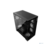 XPG INVADER X BLACK (INVADERXMT-BKCWW) Mid-Tower Gaming ATX PC Case with Panoramic View, Tempered Glass Panels, and RGB Lighting Black