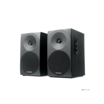 MICROLAB B70 черный {20 Вт, Распределение: 1,5 Вт x 2 RMS, Гармонические искажения: 10 %, 1 Вт на 1 кГц, Диапазон частот: 100 Гц - 18 кГц, Отношение сигнал/шум: > 70 дБ}