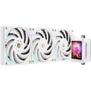 Система водяного охлаждения Thermalright Elite Vision 360 ARGB Soc-AM5/AM4/1200/1700/1851 белый 4-pin 29.4dB Al LCD Ret (E-VISION-360-WH-ARGB)