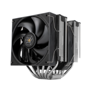 Устройство охлаждения(кулер) Thermalright Royal Pretor 130 Soc-AM5/AM4/1200/1700/1851 серебристый/черный 4-pin 29.4dB Al+Cu Ret (RP130)
