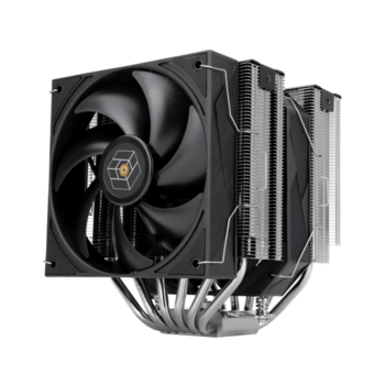 Устройство охлаждения(кулер) Thermalright Royal Pretor 130 Soc-AM5/AM4/1200/1700/1851 серебристый/черный 4-pin 29.4dB Al+Cu Ret (RP130)