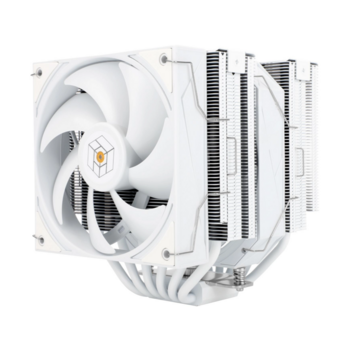 Устройство охлаждения(кулер) Thermalright Royal Pretor 130 Soc-AM5/AM4/1200/1700/1851 белый 4-pin 29.4dB Al+Cu Ret (RP130-WH)