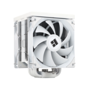 Устройство охлаждения(кулер) Thermalright Burst Assassin Vision 120 Soc-AM5/AM4/1200/1700/1851 белый 4-pin 25.6dB Al+Cu LCD Ret (BA120-VISION-WH)