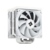 Устройство охлаждения(кулер) Thermalright Burst Assassin Vision 120 Soc-AM5/AM4/1200/1700/1851 белый 4-pin 25.6dB Al+Cu LCD Ret (BA120-VISION-WH)