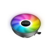 Кулер для процессора PCCooler E126M PRO S775/115X/AM2/2+/AM3/3+/AM4/FM1/FM2/2+ (48 шт/кор, TDP 92W, вентилятор 120мм с PWM, FIXED COLOR FAN, 1000-1800RPM, 29.8dBa) Retail Color Box