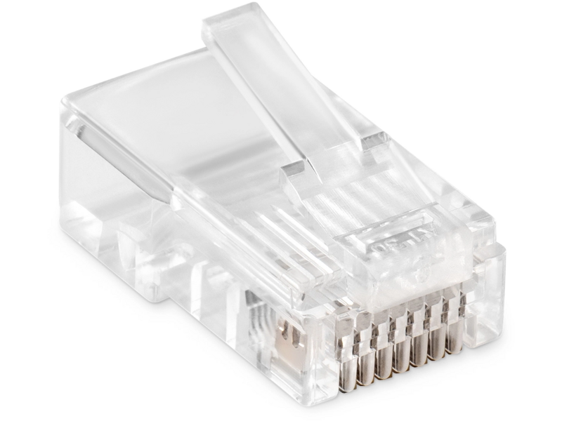 Коннектор Buro (BU-CONRJ45-20PCS) RJ45 прозрачный (упак.:20шт)