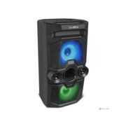 Портативная акустика 2.0 Sven PS-650 SV-018450 черная, 50Вт, FM-тюнер, USB, microSD, Bluetooth, LED-дисплей, 2х4000мА*ч