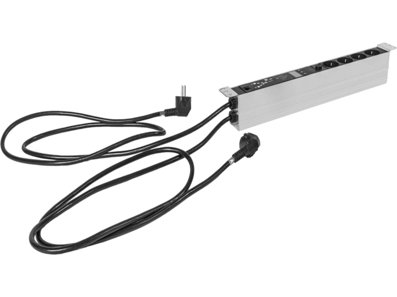 АВР Rem R-16-4S-T-440-2X1.8 1U 19" ввод:2xSchuko выход:4xSchuko16A черный