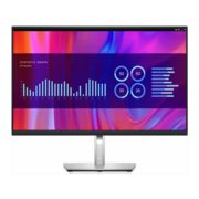 Монитор Dell 27" P2723DE S/BK ( IPS; 16:9; 350cd/m2; 1000:1; 8ms; 2560x1440x60Hz; DP; DPout; HDMI; USB-C; 4xUSB; RJ45; Tilt; Swiv; HAS; Pivot; VESA)