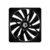 Вентилятор ID-COOLING WF-14025-XT-Black (140x140x25mm, 800-1600 об/мин RPM )