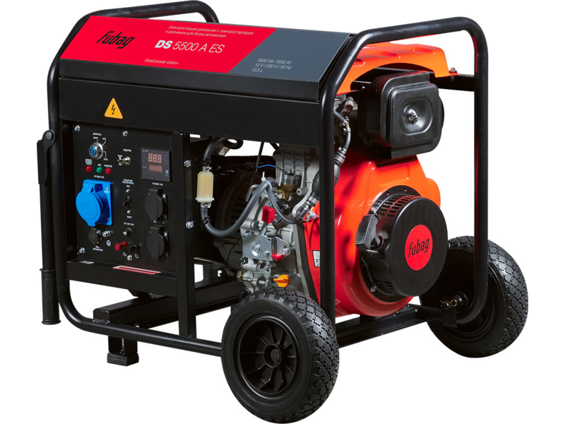 Генератор Fubag DS 5500 A ES 5.5кВт