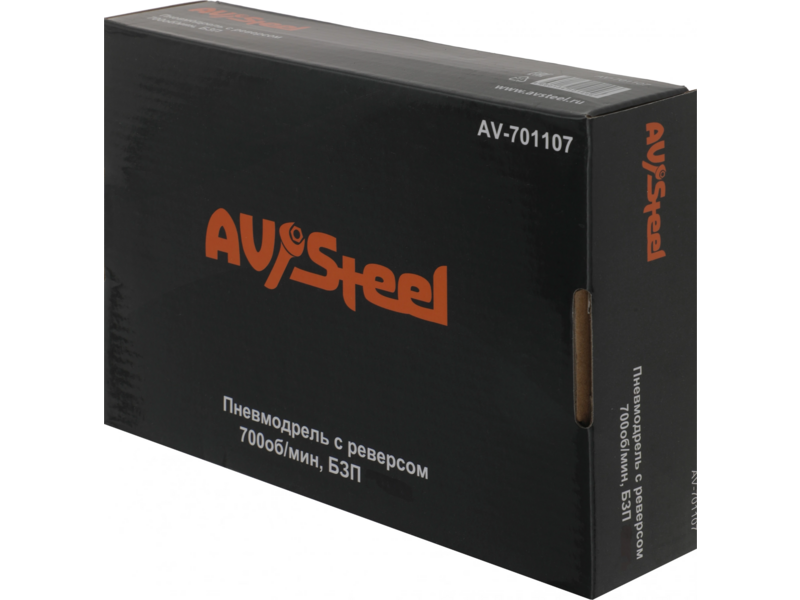 Дрель прямая Av Steel AV-701107 114л/мин патр.:быстрозажимной оранжевый/черный