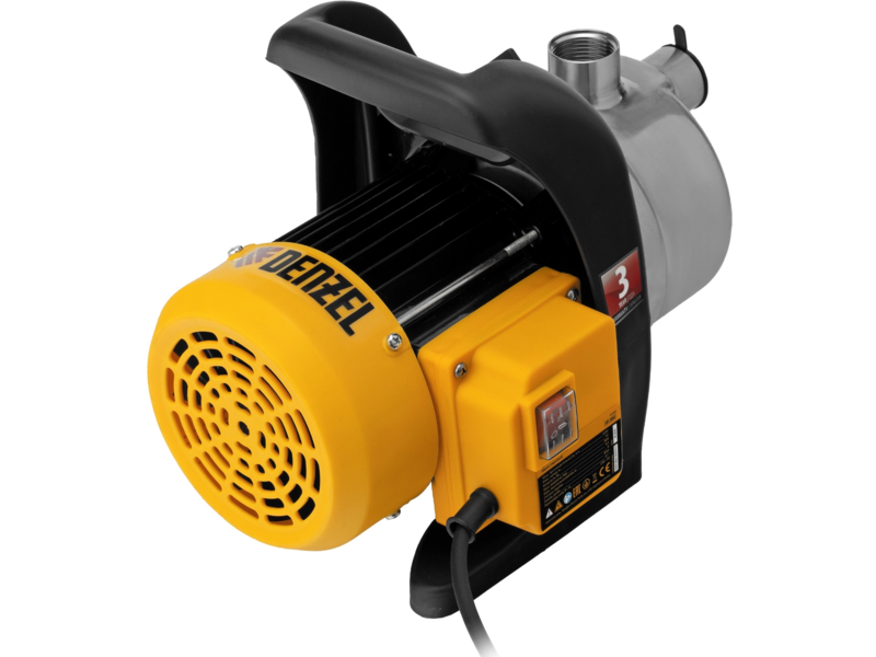Насос центробежный Denzel GPL800Х 800Вт 3200л/час (97302)