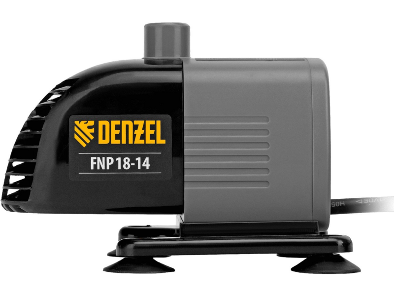 Насос фонтанный Denzel FNP18-14 18Вт 750л/час (99030)
