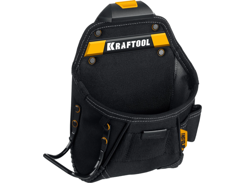Сумка для инструментов Kraftool KP-6 6карм. черный/желтый (38775)
