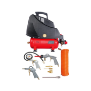Компрессор поршневой Fubag Service Master Kit безмасляный 180л/мин 6л 1100Вт красный/черный